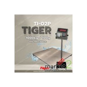 เครื่องชั่งมีปริ้นท์ในตัว 1000kg*100g TI-02P-1010-1TS ฐานสแตนเลส