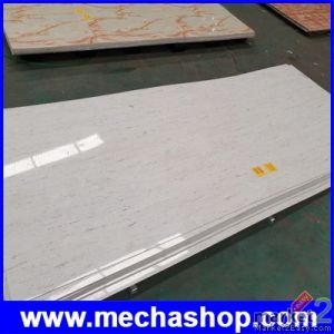 UV Marble Board แผ่นลายหินอ่อน แผ่นหินเทียม ตกแต่งผนัง รุ่น Beige white