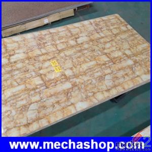 UV Marble Board แผ่นลายหินอ่อน หินวีเนียร์  ตกแต่งผนัง รุ่น KL8041-1