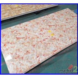 UV Marble Board แผ่นลายหินอ่อน  แผ่นหินเทียม หินวีเนียร์ ตกแต่งผนัง รุ่น KL8059