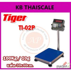 เครื่องชั่งมีปริ้นท์ในตัว 100kg ละเอียด10g TI-02P-3040-100K