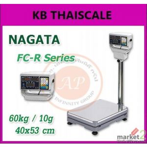 ตาชั่งนับจำนวน 60kg ความละเอียด 0.01 kg NAGATA รุ่น FC-R Series แท่น40x53cm