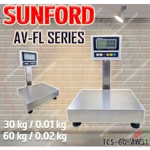 เครื่องชั่งแบบวางพื้น 60Kg ละเอียด 0.02Kg ยี่ห้อ SUNFORD รุ่น TCS-60-AW31