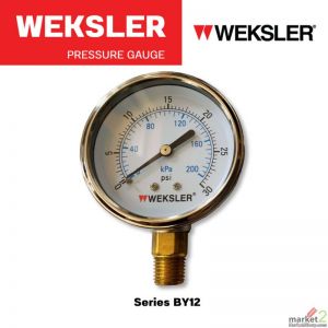 WEKSLER PRESSURE GAUGE BY12 ราคาสุดคุ้ม