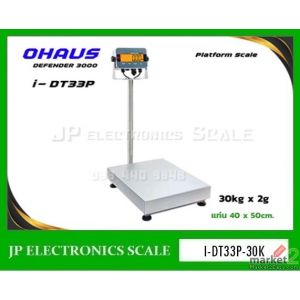 เครื่องชั่งตั้งพื้น30kg ยี่ห้อ OHAUS Defender 3000 Series รุ่น I-DT33P-30K