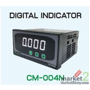 Digital Indicator ตัวแสดงผลแบบดิจิตอล รับอินพุท 0-10 VDC, 0-20 mA. และ 4-20 mA. 