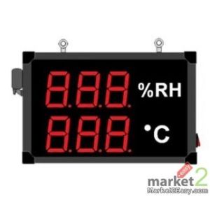 Big Display Humidity  Temperature With Alarm Unit  อุปกรณ์ตรวจวัดอุณหภูมิและความ