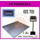 เครื่องชั่งดิจิตอลตั้งพื้นขนาดใหญ่ 2 ตัน SDS IDS701 แท่นชั่ง 120x120cm