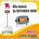 เครื่องชั่งตั้งพื้น 30Kg ความละเอียด 2g แท่นชั่ง30x40cm OHAUS รุ่น Defender 3000