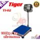 เครื่องชั่งตั้งพื้น 100kg ความละเอียด 5g  Tiger รุ่น TI–02 แท่นชั่ง30x40cm