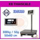 เครื่องชั่งตั้งพื้น 300kg ค่าละเอียด20g ขนาดแท่น50x60cm ยี่ห้อ SDS รุ่น IDS820