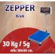 เครื่องชั่งแบบวางพื้น 30kg ละเอียด 5g ZEPPER รุ่น B6S Series แท่น30x40cm