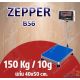 เครื่องชั่งแบบวางพื้น 150kg ละเอียด 10g ZEPPER รุ่น B6S Series แท่น40x50cm.