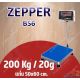 เครื่องชั่งแบบวางพื้น 200kg ละเอียด 20g ZEPPER รุ่น B6S Series แท่นชั่ง50x60cm