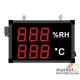 Big Display Humidity  Temperature With Alarm Unit  อุปกรณ์ตรวจวัดอุณหภูมิและความ